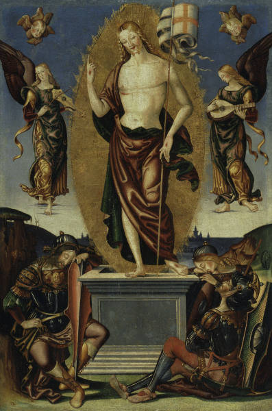 Bernardino di Mariotto / Resurrection à 
