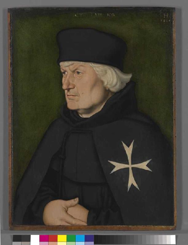 Bildnis des Straßburger Johanniterkomturs Balthasar Gerhardi à 