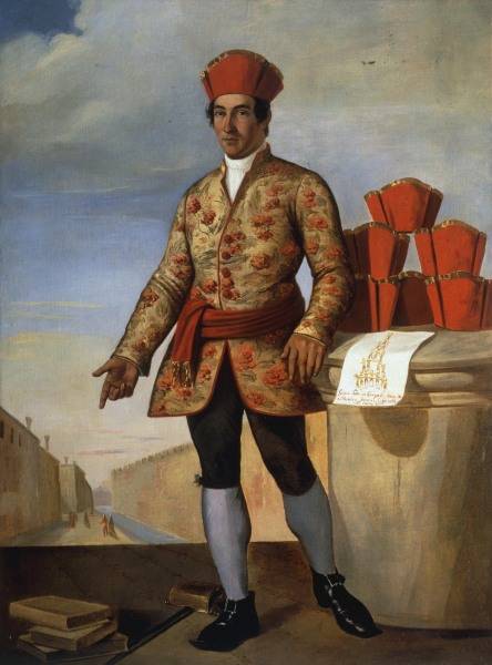 Portrait de Silvestro Ferrara/Peint.1765 à 