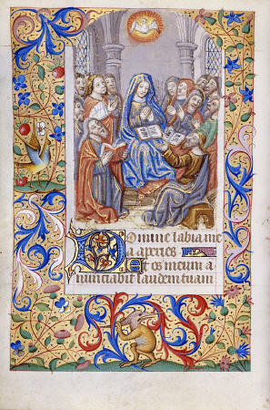 Book Of Hours, Use Of Paris, In Latin With Prayers In French à 