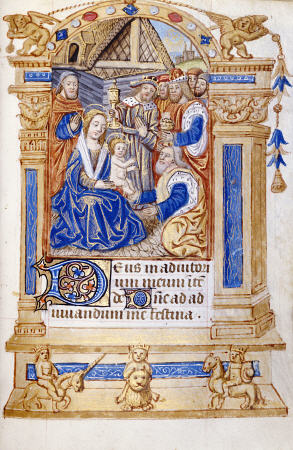 Book Of Hours, Use Of Paris, In Latin With Prayers In French à 