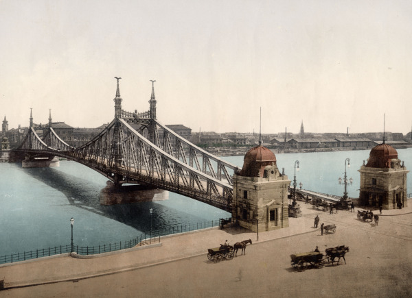 Budapest, Franz-Joseph Bridge à 