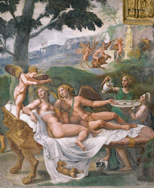 Cupid a.Psyche /Mural/ Giulio / 1532/34 à 