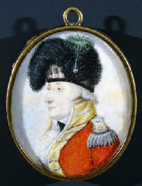 Colonel Henry Nairne Facing Left In Military Uniform And Plumed Hat