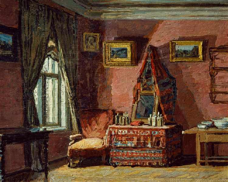 Das Schlafzimmer im Haus des Komponisten Pjotr I. Tschaikow à 