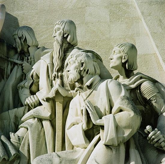 Detail of the Monument to the Discoveries à 