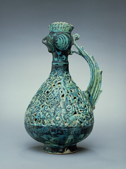 Double-Shelled Ewer, Persian, late 12th/early 13th century à 