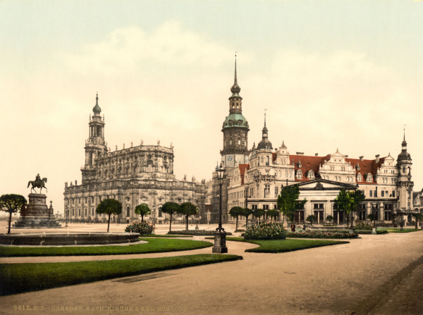 Dresden, Hofkirche & Castle à 