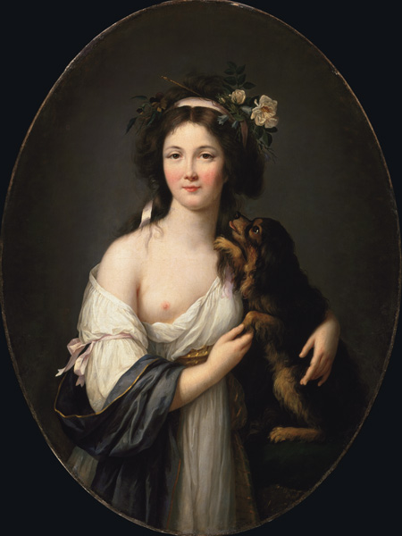E. Vigee-Lebrun, Madame d''Aguesseau à 