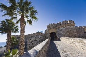 Entrance to Castillo de San Miguel (photo) 