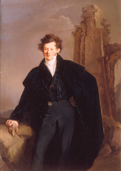Ferdinand Gropius , Portrait c.1825 à 