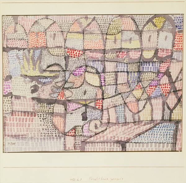 Fertile well Ordered, 1933 (no 28) (w/c on paper on cardboard)  à 