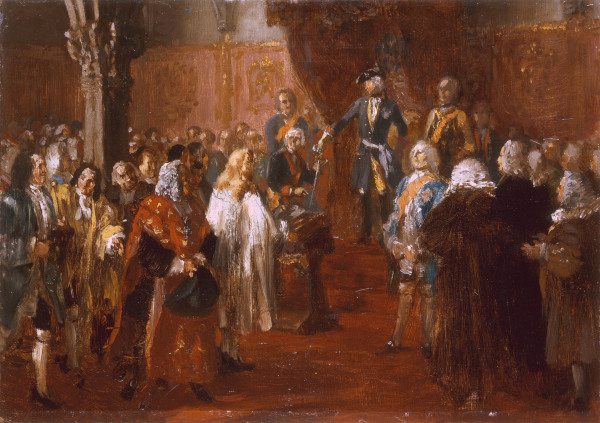Frederick II receives homage in Silesia à 