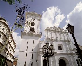 Facade of the Cathedral, executed 1711-13 (photo) 