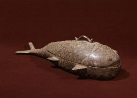 Fish-shaped dish / Benin / Bronze