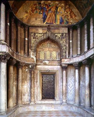 Fifth portal of the facade with mosaics and reliefs from the 13th and 14th centuries (photo) à 