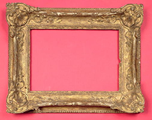 French 18th century carved and gilded frame, 18th century à 