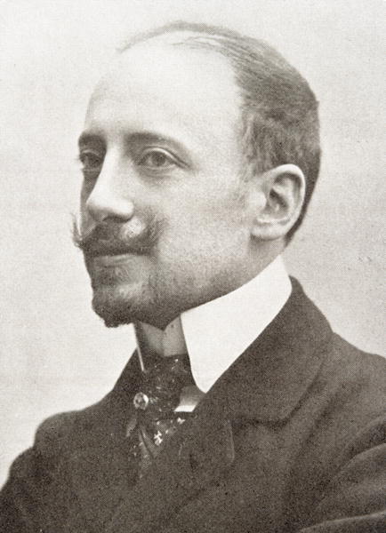 Gabriele d''Annunzio (1863-1938) (b/w photo)  à 