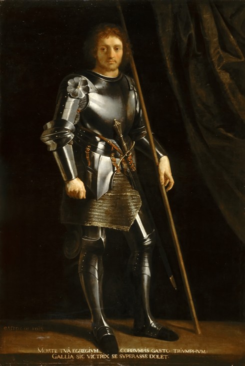 Gaston of Foix, Duke of Nemours (Warrior Saint) After Giorgione à 