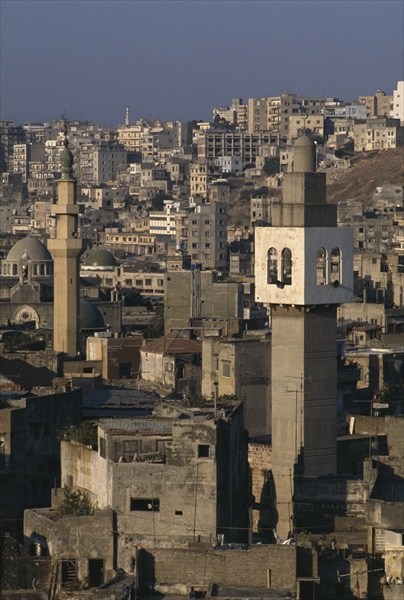 General view of Tripoli (colour photo)  à 