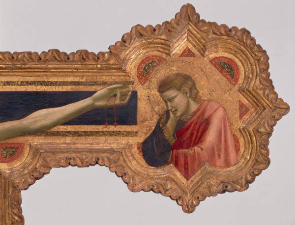 Giotto, Crucifix, St-Jean-l''evangeliste à 
