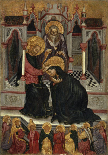 Giovannino di Pietro/Couronnement Vierge à 