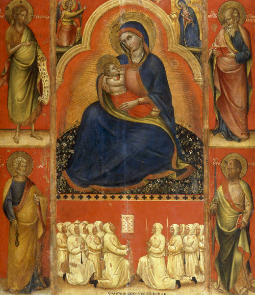 Giov.da Bologna/Vierge a l''Enfant/Saints à 