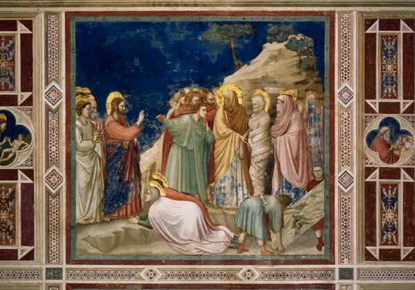 Giotto, La Resurrection de Lazare