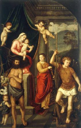 G.Muziano / Vierge a l''Enfant