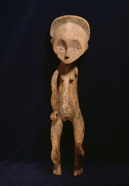 Haengende Figur, Mbole, Kongo / Holz à 