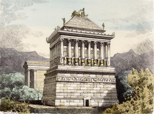 Halicarnassus , Mausoleum à 
