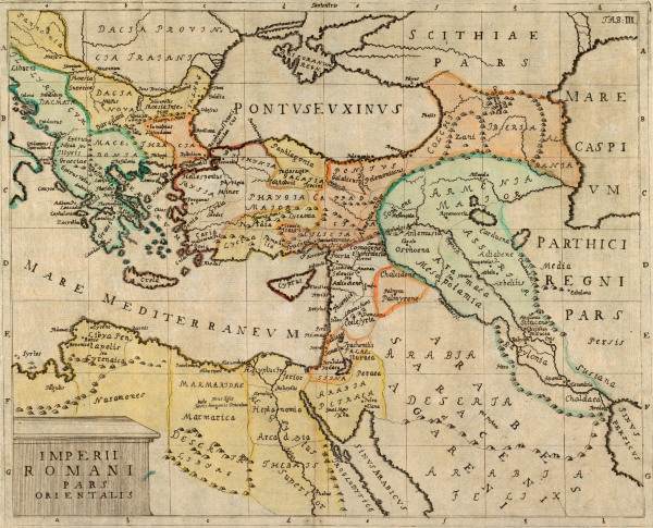 Historic map Roman Empire à 