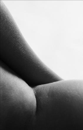 Human form abstract body part (b/w photo) 