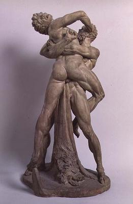 Hercules and Cacus, by Stefano Maderno (1576-1636) (marble) à 