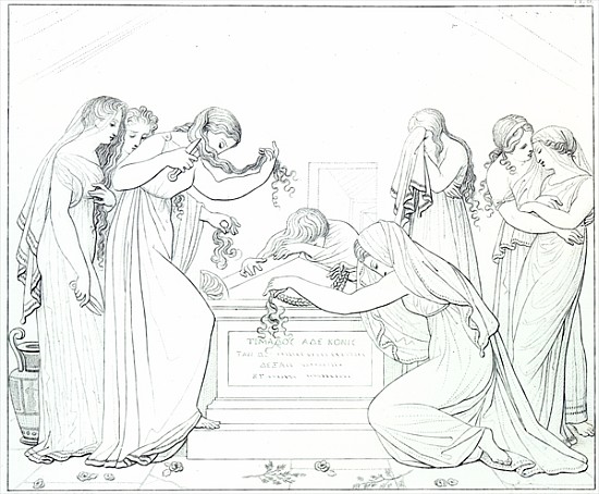 Illustration from the ''Book of Sappho'' à 