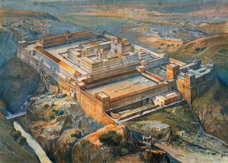 Jerusalem, Temple ( Reconstruction) à 