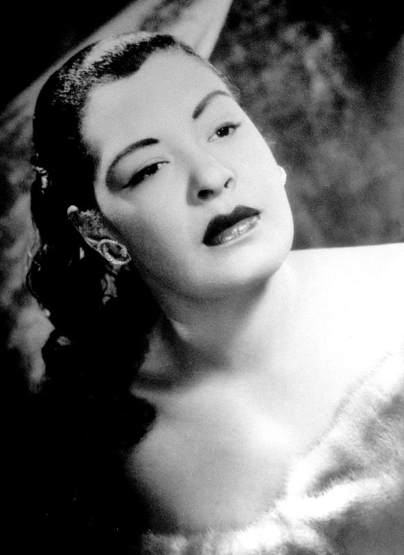 Jazz and blues Singer Billie Holiday à 