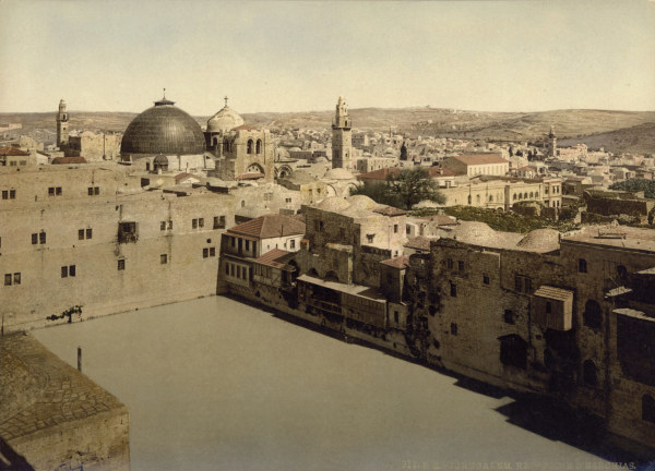 Israel, Jerusalem, The Pool of Hezekiah à 