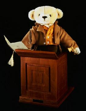 James, A Merrythought Bear Modelled On Auctioneer, James Christie