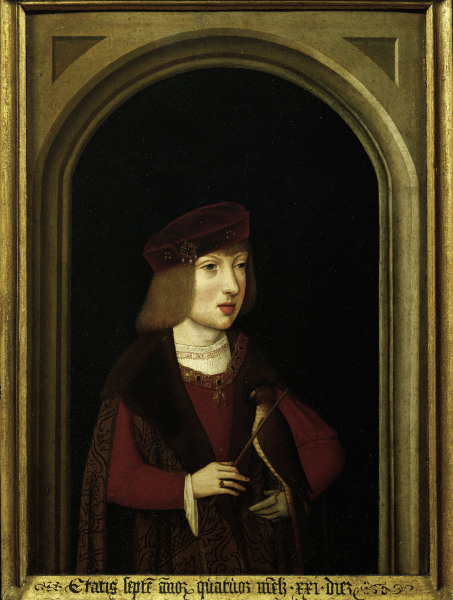 Charles V aged 7yrs , contemporary ptg. à 