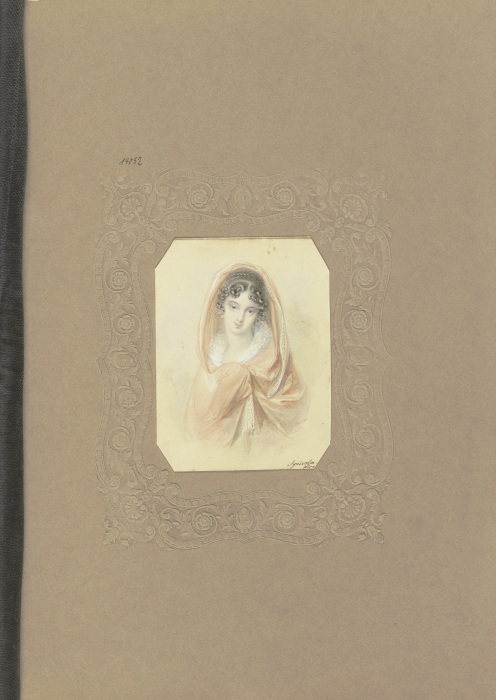 Klebealbum der Marie Auguste Emilie Freiin von Günderrode, Seite 27 à 