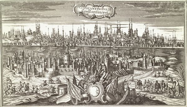 Konstantinopel, Stadtansicht / n.Werner à 