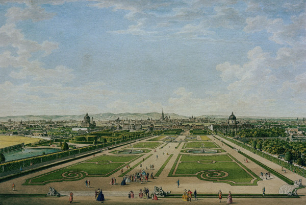 Vienna from the Upper Belvedere à 