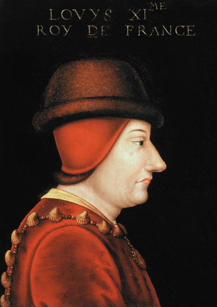 Louis XI of France / Painting, French à 