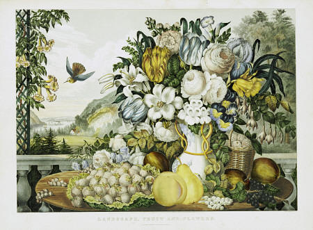 Landscape, Fruit And Flowers à 