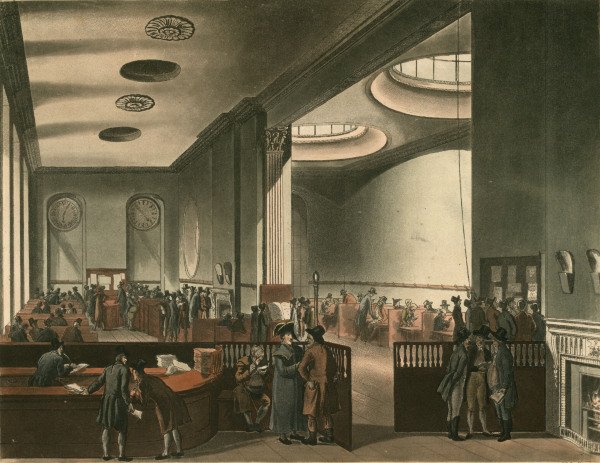 London , Lloyds Subscription Room à 