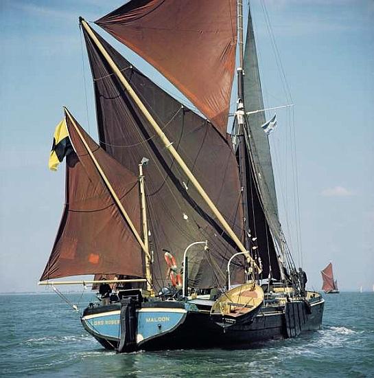 Lord Roberts boat during the Thames Barge Race à 