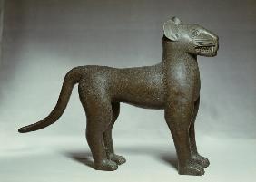 Leopard, Benin / Messing