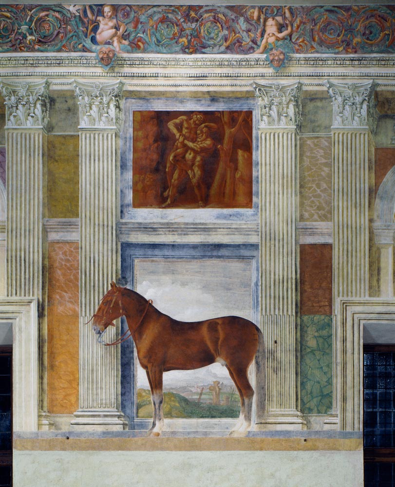 Mantua, Palazzo del Te, Sala dei Cavalli à 