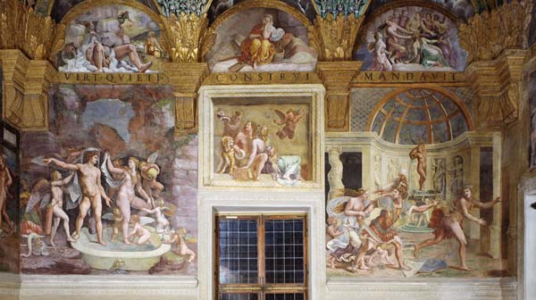 Mantua, Palazzo del Te, Sala di Psiche à 